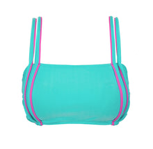 Load image into Gallery viewer, Product Front: Rio De Sol Top Top Duo Pink Blue