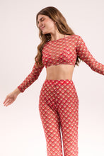 Load image into Gallery viewer, Image 06: Rio De Sol Beach Top Floral-Scales Top Harper