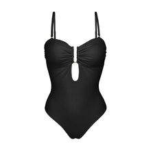 Load image into Gallery viewer, Product Front: Rio De Sol One-Piece Malibu-Black Sara-Op