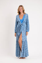 Load image into Gallery viewer, Model Front: Rio De Sol Maxi Dresses Chuva Long Dress Verona