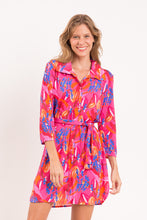 Load image into Gallery viewer, Model Front: Rio De Sol Shirtdress Flavors Chemise