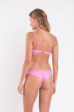 Load image into Gallery viewer, Model Back: Rio De Sol Top Top Milkshake Bandeau-Crispy