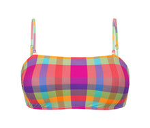 Load image into Gallery viewer, Product Front: Rio De Sol Top Top Tulip-Garden Bandeau-Reto