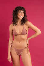 Load image into Gallery viewer, Image 12: Rio De Sol Bottom Bottom Shimmer-Copper Cheeky-Tie