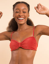 Load image into Gallery viewer, Image 08: Rio De Sol Top Top Malibu-Chili Bandeau-Duo