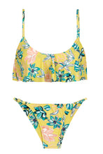 Load image into Gallery viewer, Product Front: Rio De Sol Set Florescer Babado
