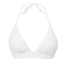 Load image into Gallery viewer, Product Front: Rio De Sol Top Top Bora-White Tri-Cos
