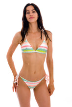 Load image into Gallery viewer, Model Front: Rio De Sol Top Top Revelry Tri-Fixo
