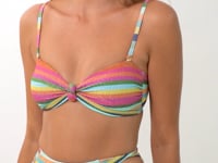 Load and play video in Gallery viewer, Video: Rio De Sol Top Top Supercolor Bandeau-Joy