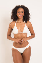 Load image into Gallery viewer, Model Front: Rio De Sol Bottom Bottom Off-White Mel-Comfy