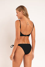Load image into Gallery viewer, Model Back: Rio De Sol Bottom Bottom Touch-Black Ibiza-Comfy