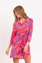 Load image into Gallery viewer, Image 08: Rio De Sol Shirtdress Flavors Chemise