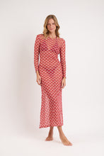 Load image into Gallery viewer, Image 05: Rio De Sol Maxi Dresses Floral-Scales Dress Lucy