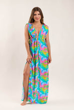 Load image into Gallery viewer, Model Front: Rio De Sol Maxi Dresses Fusion Long Dress Soleil