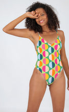 Load image into Gallery viewer, Model Front: Rio De Sol One-Piece Garden-City Hype