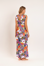 Load image into Gallery viewer, Model Back: Rio De Sol Maxi Dresses Garden-Flower Long Dress Soleil