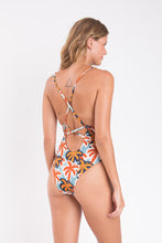 Load image into Gallery viewer, Model Back: Rio De Sol One-Piece Kauai Sunny