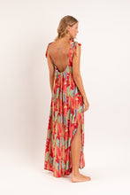 Load image into Gallery viewer, Model Back: Rio De Sol Maxi Dresses Sea-Bloom Long Dress Chiara