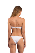 Load image into Gallery viewer, Model Back: Rio De Sol Set Set Bora-White Bandeau-Joy Leblon