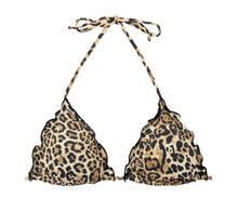 Load image into Gallery viewer, Product Front: Rio De Sol Top Top Leopardo Tri