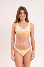 Load image into Gallery viewer, Model Front: Rio De Sol Top Top Sunshine Hera