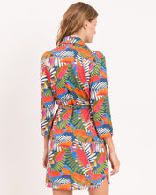 Load image into Gallery viewer, Image 07: Rio De Sol Shirtdress Jungle Chemise
