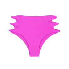Load image into Gallery viewer, Product Front: Rio De Sol Bottom Bottom Vita-Pink High-Waist-Spin
