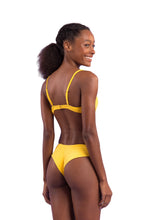 Load image into Gallery viewer, Model Back: Rio De Sol Bottom Bottom Malibu-Yellow Ciao
