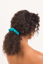 Load image into Gallery viewer, Model Front: Rio De Sol Hair Accessory Malibu-Atol Scrunchie
