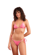 Load image into Gallery viewer, Model Front: Rio De Sol Set Set Shimmer-Confetti Tri-Inv Cheeky-Tie
