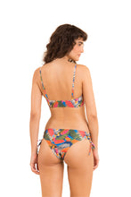 Load image into Gallery viewer, Model Back: Rio De Sol Top Top Jungle Bandeau-Reto
