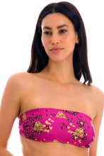 Load image into Gallery viewer, Gallery: Rio De Sol Top Top Roar-Pink Bandeau-Reto
