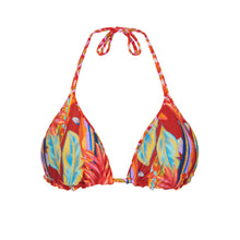Load image into Gallery viewer, Product Back: Rio De Sol Top Top Floral-Scales Tri-Inv
