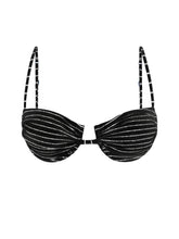 Load image into Gallery viewer, Product Front: Rio De Sol Top Top Linea-Black Zaya
