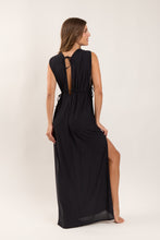 Load image into Gallery viewer, Black Long Dress Soleil
