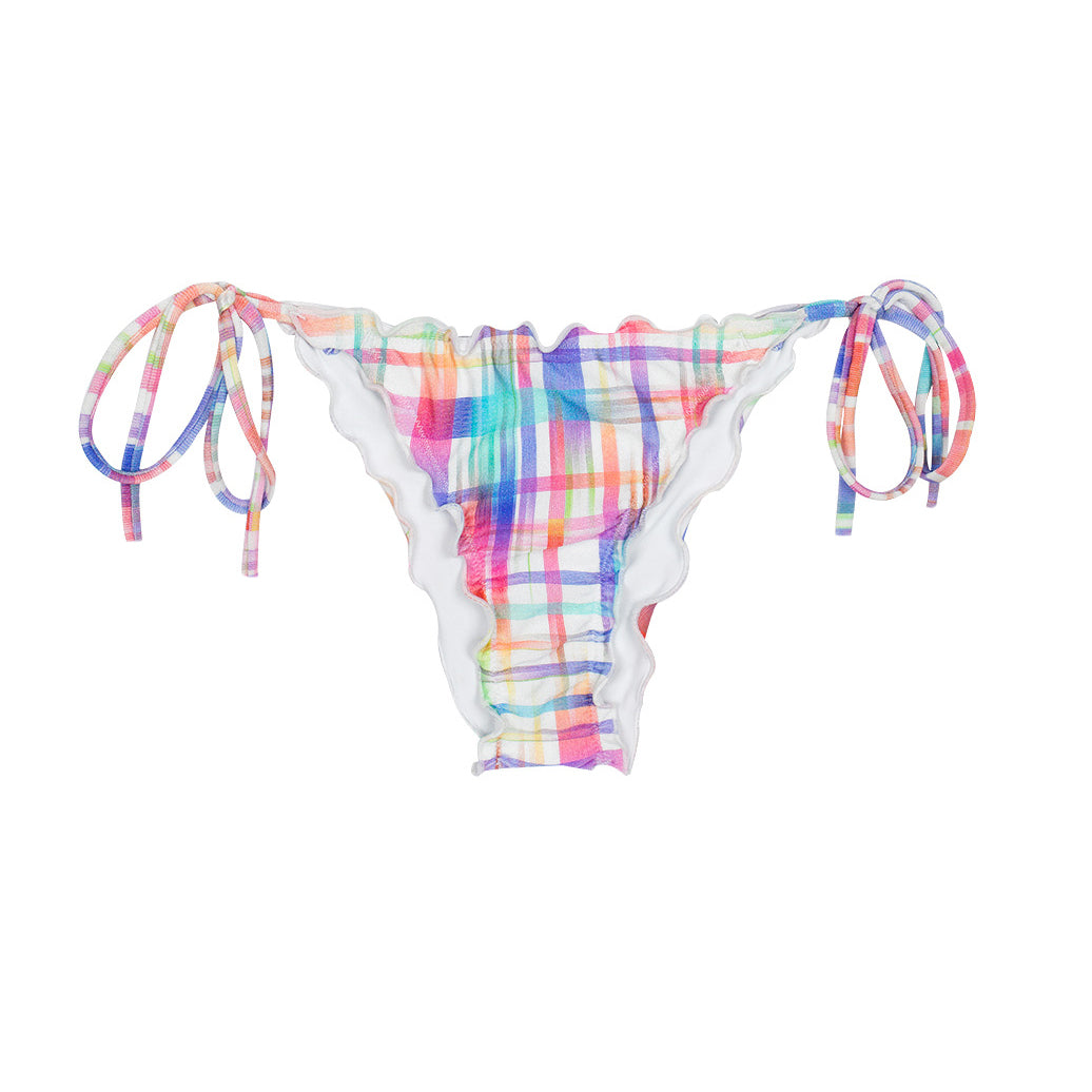 Calcinha Plaid Frufru