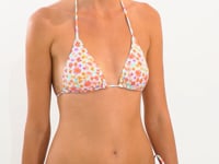 Load and play video in Gallery viewer, Video: Rio De Sol Hair Accessory Ditsy-Sky Scrunchie
