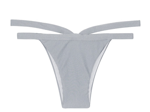 Product Front: Rio De Sol Bottom Calcinha Silver Triangulo