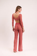 Load image into Gallery viewer, Model Back: Rio De Sol Beach Top Floral-Scales Top Harper
