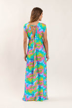 Load image into Gallery viewer, Model Back: Rio De Sol Beach Dresses Fusion Long Dress Soleil
