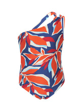 Load image into Gallery viewer, Product Front: Rio De Sol Girl&#39;s One-Piece Leaves Santorini-Kids
