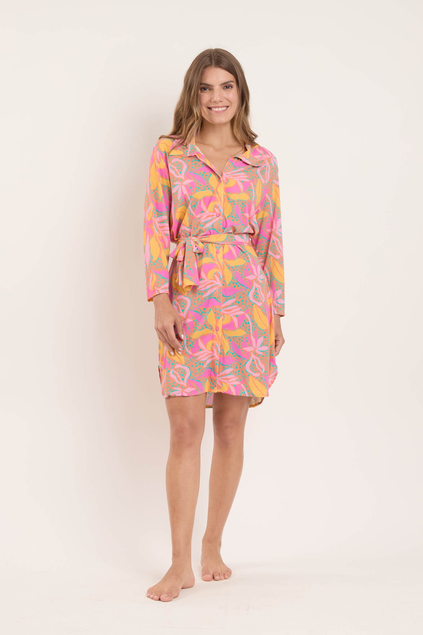 Model Front: Rio De Sol Beach Dresses Lyla Chemise