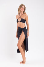 Load image into Gallery viewer, Image 03: Rio De Sol Beach Skirt Nero Long-Skirt-Knot
