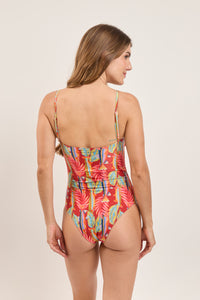 Model Back: Rio De Sol One-Piece Sea-Bloom Sara-Op