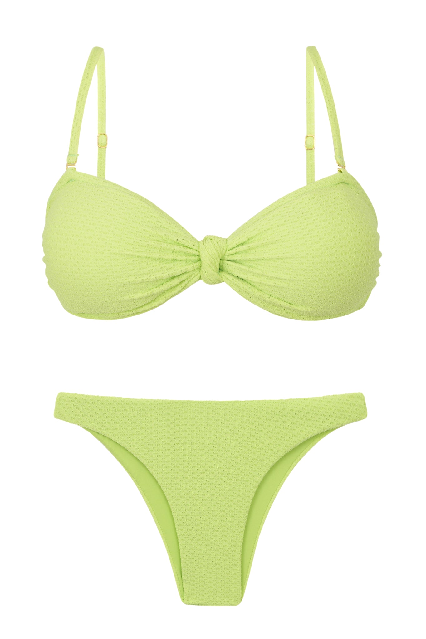 Product Front: Rio De Sol Set Set Bora-Citrus Bandeau-Joy Leblon