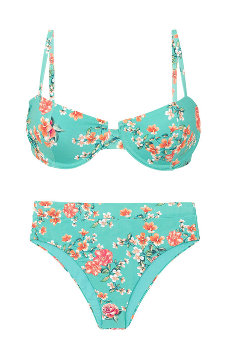 Product Front: Rio De Sol Set Set Botanic Balconet Hotpant-Cos