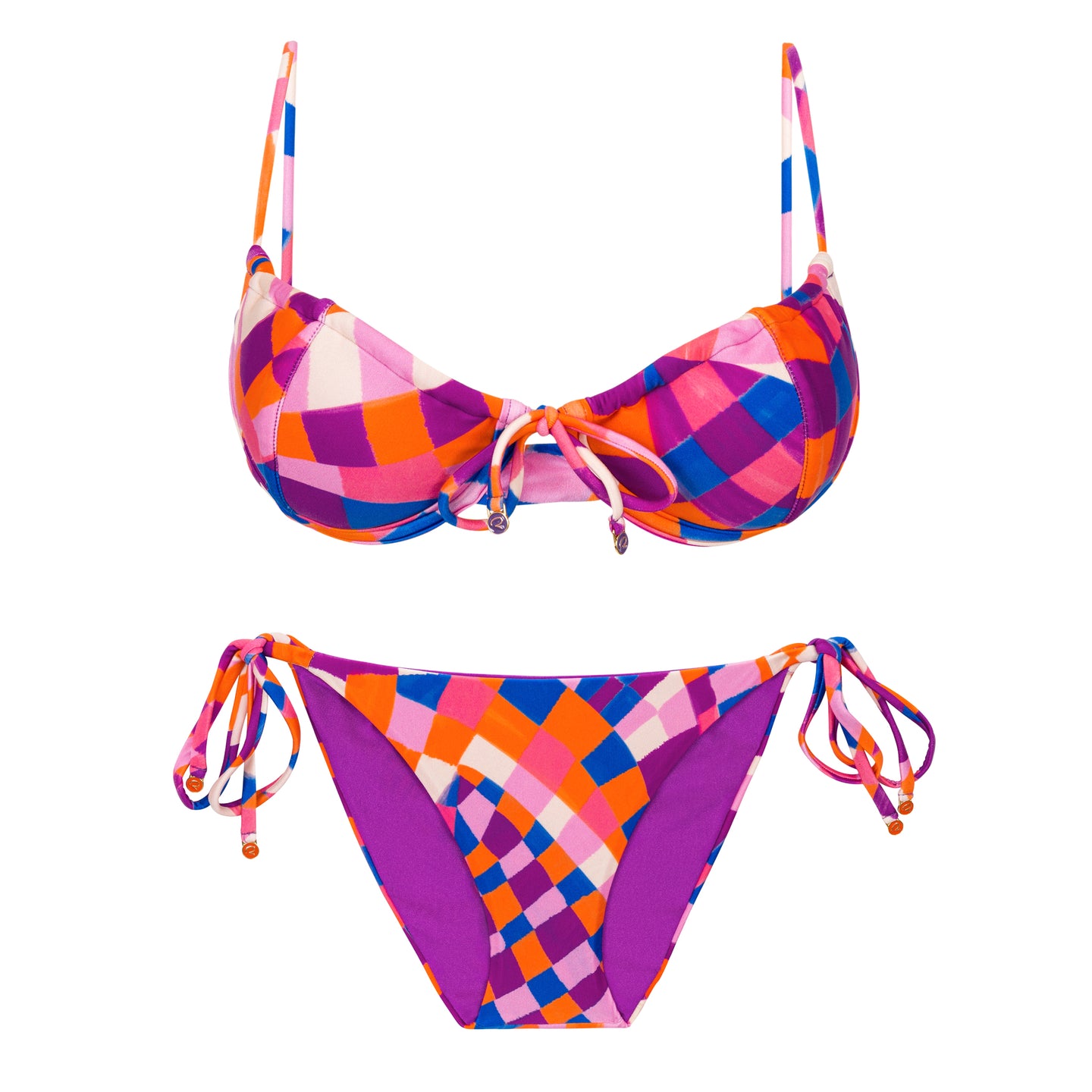 Product Front: Rio De Sol Set Set Funny Balconet-Tie Ibiza-Comfy