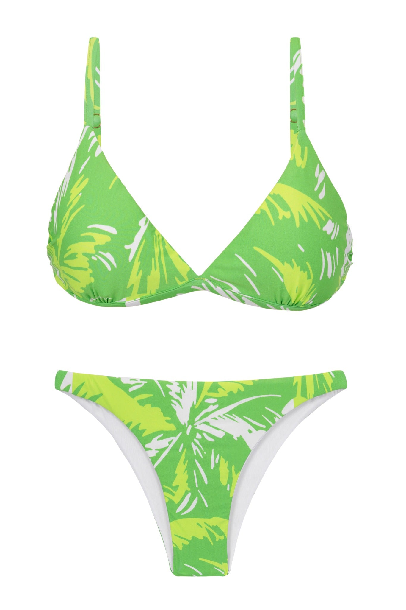 Product Front: Rio De Sol Set Set Green-Palms Tri-Fixo Leblon