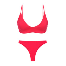 Load image into Gallery viewer, Product Front: Rio De Sol Set Set Hibiscus Hana Sunset
