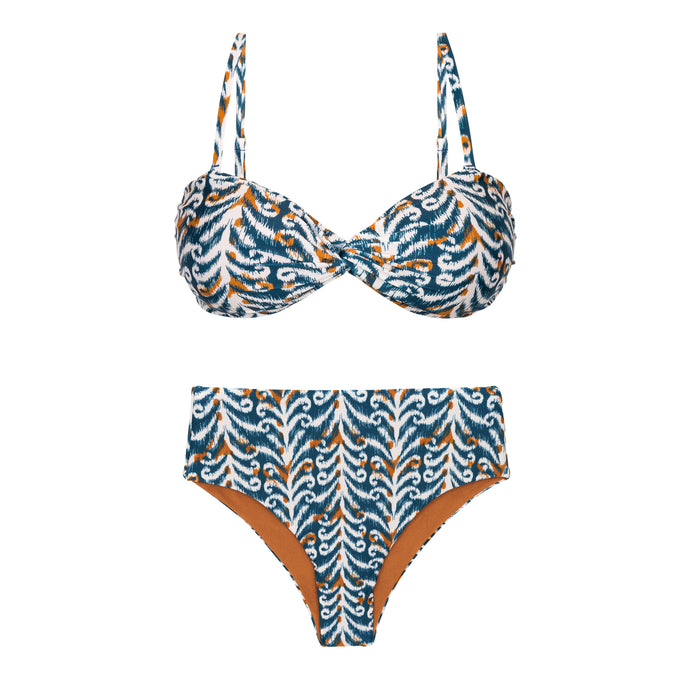 Product Front: Rio De Sol Set Set Ikat Twist Hotpants